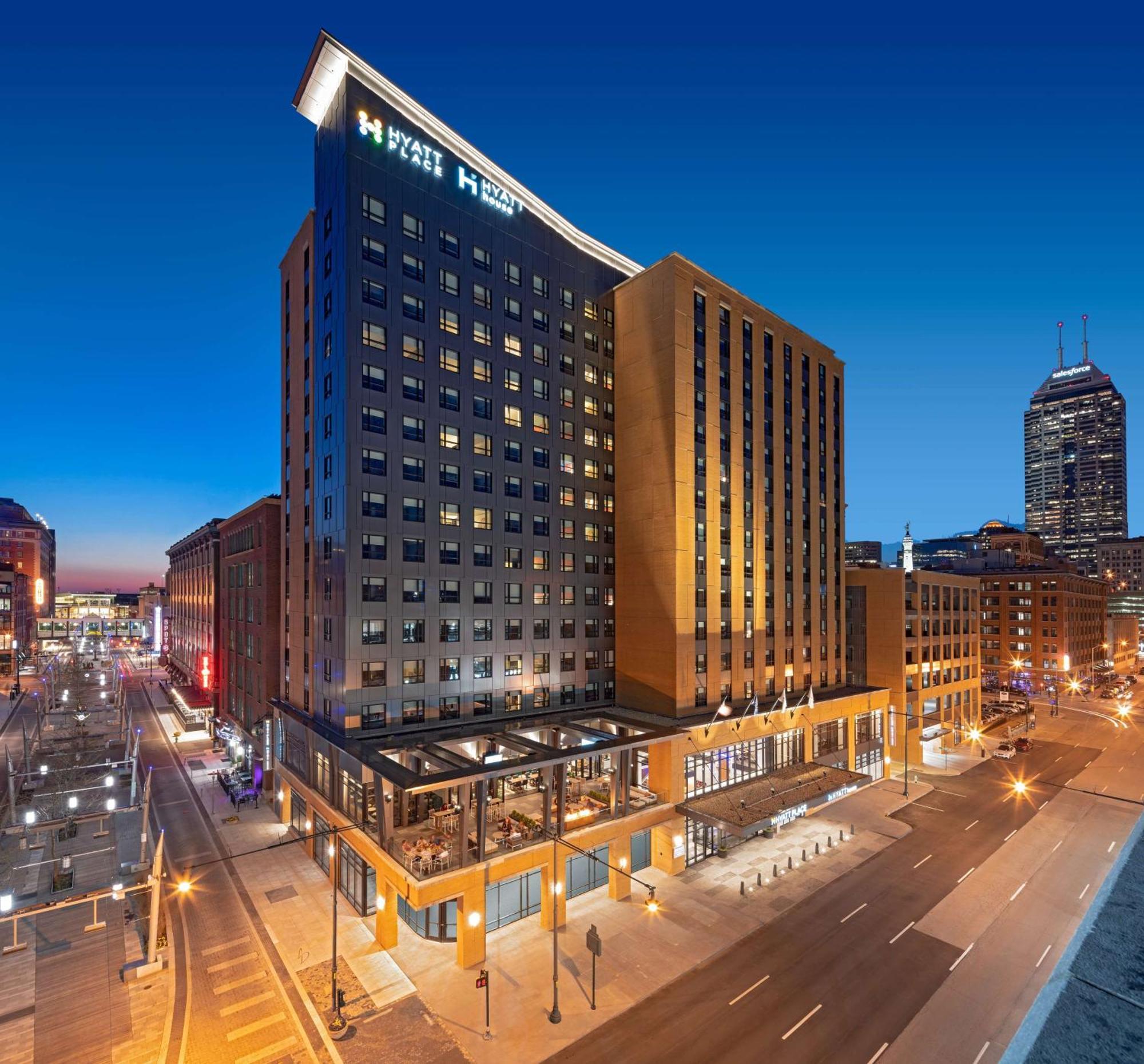 ไฮแอท เพลส อินเดียนาโพลิส ดาวน์ทาวน์ Hotel ภายนอก รูปภาพ